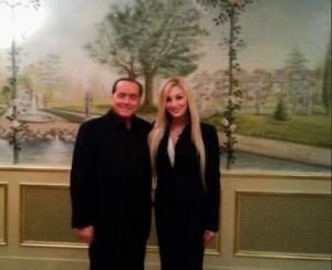 Silvio Berlusconi e Francesca Riga