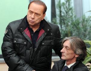 Alberto Torregiani con Silvio Berlusconi