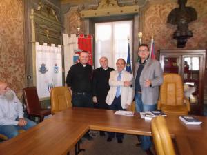 don Giulio, don Ettore, Mattioli e Ruggerone