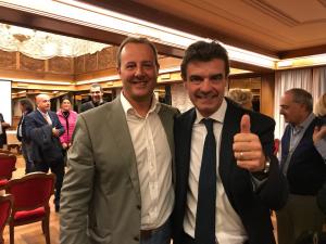 Alessandro Albanese con Roberto Cota