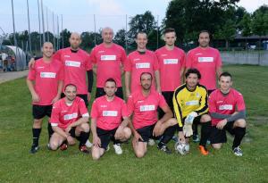 La squadra della Carpenteria Piciaccia alla Sponsor League