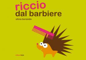 La copertina del libro di Borando "Riccio dal barbiere"