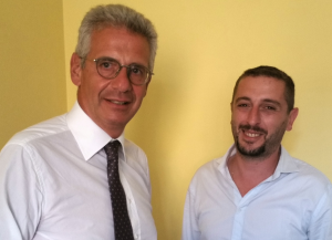 Diego Sozzani (Forza Italia) e Luca Bona (Lega Nord)