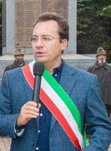 Il sindaco di Galliate, Davide Ferrari