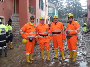 Alpini Ana impegnati nell'emergenza in Liguria