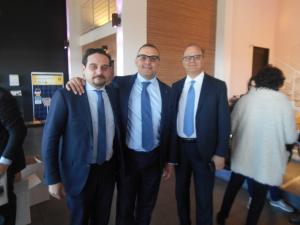 Alessandro Canelli, Andrea Leo e Maurizio Comoli