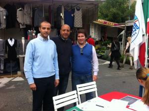 Federico Binatti, Giovanni Varone e Andrea Crivelli (Pdl)